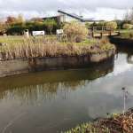 Watercourse maintenance at a commercial facility by Wyre Drainage