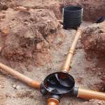 new sewage system by wyre drainage
