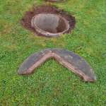 Inspection cover repair by Wyre Drainage