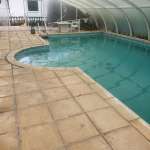 Completed swimming pool refurbishment by Wyre Drainage