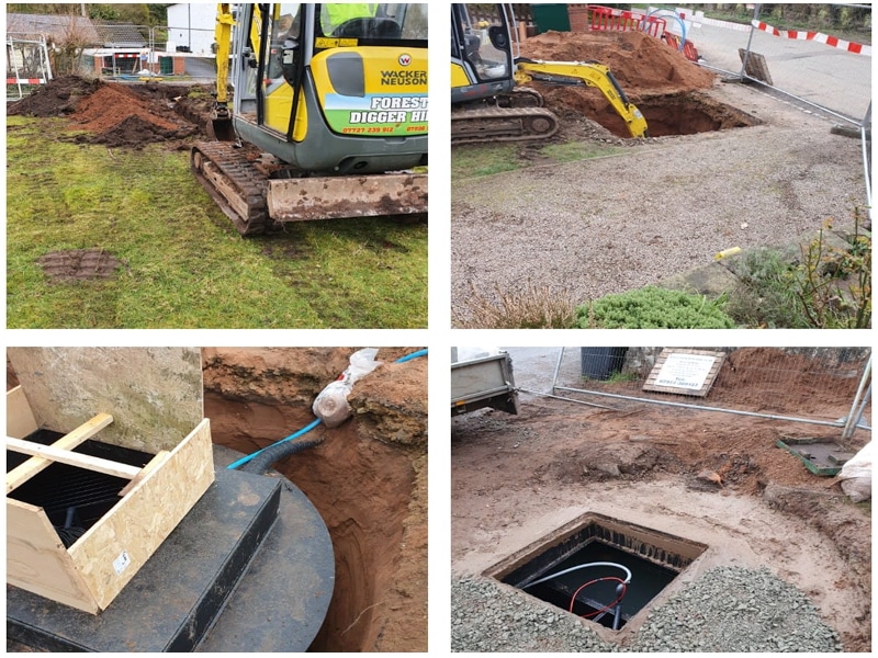 Waste Tank and Septic Tank Installation by Wyre Drainage