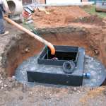 Septic Tank installation by Wyre Drainage