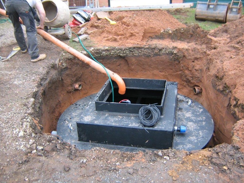 Septic Tank installation by Wyre Drainage